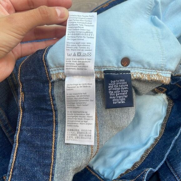 Madewell 10" High Rise Skinny Jeans Sz 35 - Picture 9 of 14